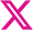 x icon pink